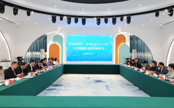 我市專項督查省、市委人大工作會議精神貫徹